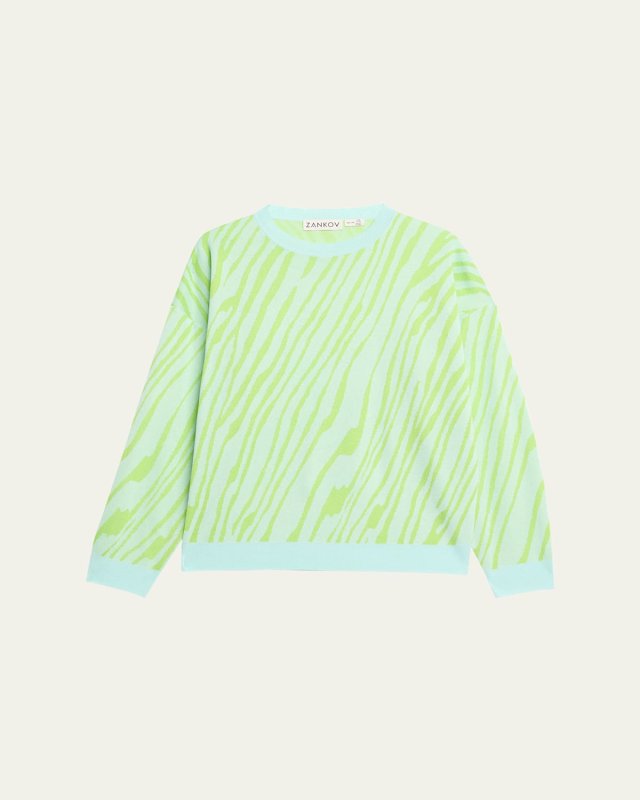 Caro Abstract Stripe Sweat